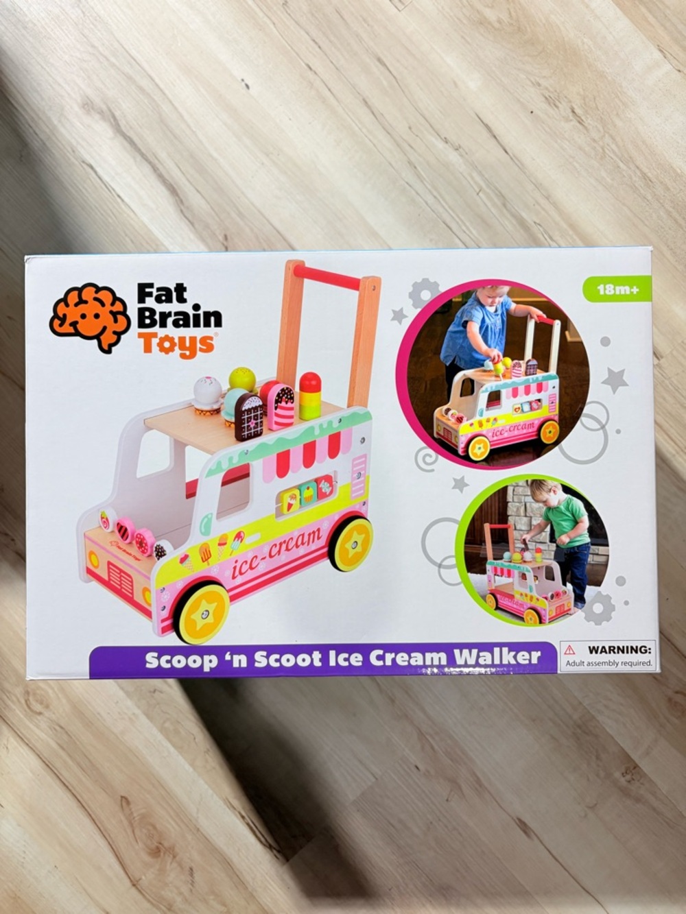 Fat Brain Toys Scoot ‘n Scoop Ice Cream Truck